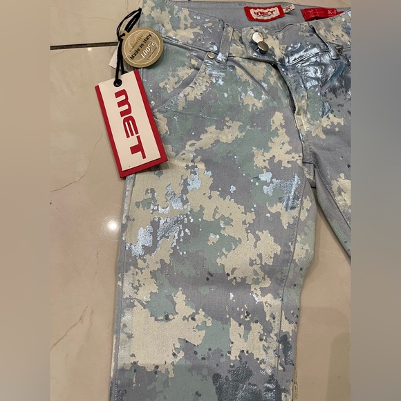 NWT MET low rise skinny pants - Picture 4 of 10